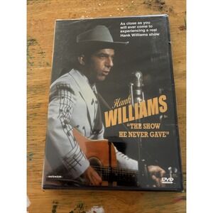 Hank Williams: The Show He Never Gave Dvd New Sealed